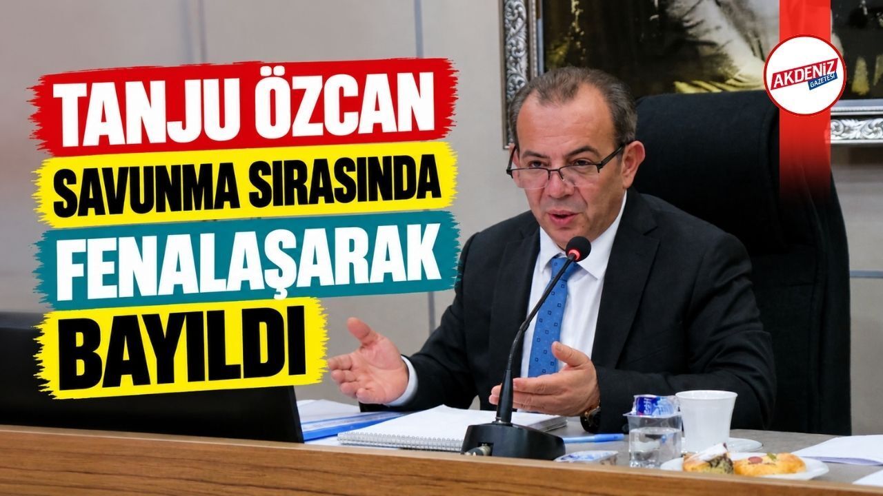 Tanju Özcan Savunma Sırasında Fenalaşarak Bayıldı
