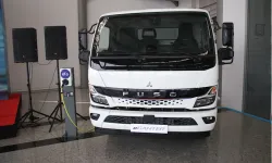 Elektrikli hafif kamyon FUSO eCanter'i tanıtıldı