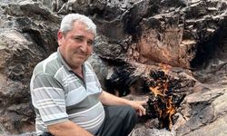 Amanos Dağı eteğindeki taş, ilgi çekiyor
