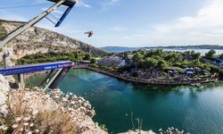 Atina'da, Red Bull Cliff Diving 2024 başladı