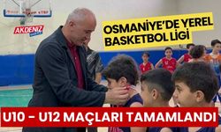 OSMANİYE'DE YEREL LİGLER U10 VE U12 MAÇLARI TAMAMLANDI