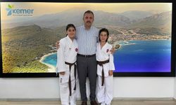 Şampiyonaya katılacak sporcular, Kemer Kaymakamı Solmaz'ı ziyaret etti