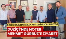 CGC’DEN MEHMET GÜRBÜZ'E ZİYARET