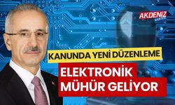 Kanunda yeni düzenleme, elektronik mühür geliyor