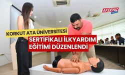 OKÜ’DE SERTİFİKALI İLYARDIM EĞİTİMİ DÜZENLENDİ