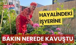 HAYALİNDEKİ İŞYERİNE KONTEYNER ÇARŞIDA KAVUŞTU