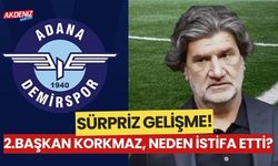 Adana Demirspor'da ikinci Başkan Metin Korkmaz istifa etti