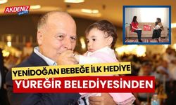 Adana'da yenidoğan bebeğe ilk hediye