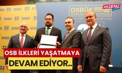 OSB, ilkleri yaşatmaya devam ediyor