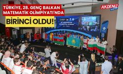 Türkiye, 28. Genç Balkan Matematik Olimpiyatı'nda birinci oldu