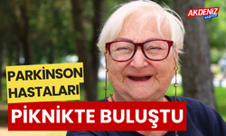 ASFİM merkezinde kurs alan, Parkinson hastaları piknikte buluştu