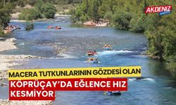 Antalya'da Macera tutkunlarının gözde rotası olan Köprüçay'da eğlence bitmiyor