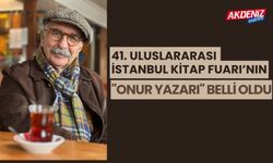 41. Uluslararası İstanbul Kitap Fuarı’nın "Onur Yazarı" belli oldu