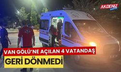 Van Gölü'ne botla açılan 4 kişi geri dönmedi