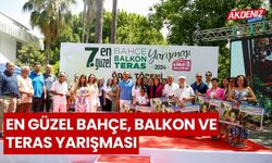 Antalya'da düzenlenen ‘En Güzel Bahçe, Balkon ve Teras Yarışması’ ödülleri sahiplerini buldu