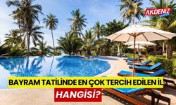 Bayram tatilinde en çok tercih edilen il belli oldu