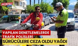 Trafik denetlemelerinde sürücülere ceza yağdı