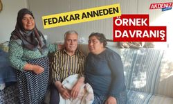 Fedakar Anneden Örnek Davranış