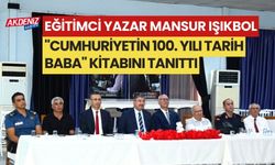 EĞİTİMCİ YAZAR MANSUR IŞIKBOL, YENİ KİTABINI TANITTI