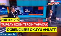 OKÜ REKTÖRÜ TURGAY UZUN OKÜ’YÜ ANLATTI