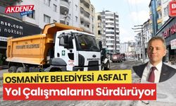 OSMANİYE BELEDİYESİ ASFALT YOL ÇALIŞMALARINI SÜRDÜRÜYOR