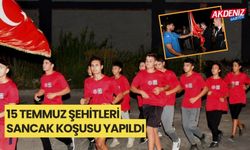 15 Temmuz Şehitleri Sancak Koşusu yapıldı