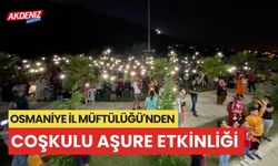 OSMANİYE İL MÜFTÜLÜĞÜ'NDEN AŞURE ETKİNLİĞİ