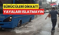 OSMANİYE'DE SAĞANAK, ETKİLİ OLUYOR (Video)