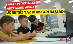 Sanat ve yetenekleri arttırmak adına ücretsiz yaz kursları başladı