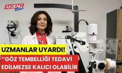 Uzmanlar uyardı, “Göz tembelliği tedavi edilmezse kalıcı olabilir”