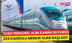 TCDD Kadrolu Personel Alım Başvuruları Başladı! 324 Memur Alınacak