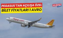 Pegasus'tan açılışa özel biletler 1 avro oluyor