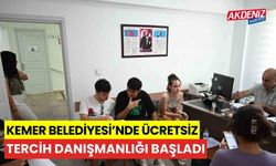 Kemer'de ücretsiz tercih danışmanlığı başladı