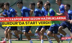 Yeni sezon hazırlıklarına Antalyaspor,  Burdur kampında devam etti