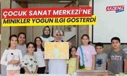 Çocuk Sanat Merkezi'ne miniklerden yoğun ilgi