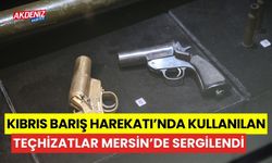 Kıbrıs Barış Harekatı'nda kullanılan mühimmatlar, Mersin Deniz Müzesi'nde sergileniyor