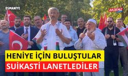 OSMANİYE'DE HENİYE İÇİN BULUŞTULAR, SUİKASTİ LANETLEDİLER (video)