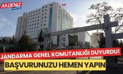 Jandarma Genel Komutanlığı Duyurdu! Başvurunuzu Hemen Yapın