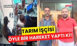 OSMANİYE'DE TARIM İŞÇİSİ "AYAĞIM ÇAMUR" DEDİ MARKETE AYAKKABILARINI ÇIKARTIP GİRDİ (Video)