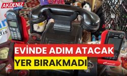 Evinde adım atacak yer bırakmadı