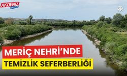 Meriç Nehri'nde temizlik seferberliği