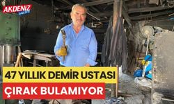 47 yıllık demir ustasının çırak arayışı (videolu)