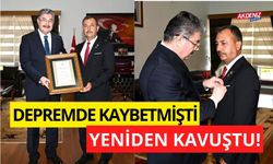 OSMANİYE’Lİ GAZİ İSMAİL KABA, DEPREMDE KAYBETTİĞİ MADALYA VE BERATINA YENİDEN KAVUŞTU