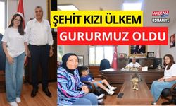 OSMANİYELİ ŞEHİT KIZI ÜLKEM, YSK BAŞARISIYLA GURUR KAYNAĞI OLDU