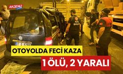 OSMANİYE'DE TRAFİK KAZASI: 1 ÖLÜ, 2 YARALI