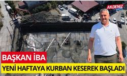 DÜZİÇİ BELEDİYE BAŞKANI İBA, YENİ HAFTAYA KURBANLA BAŞLADI