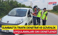 OSMANİYE'NİN SUMBAS İLÇESİNDE TRAFİK DENETİMİ VE GÜVENLİK UYGULAMALARI SIKI DENETLENDİ