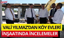 OSMANİYE VALİSİ DR. ERDİNÇ YILMAZ’DAN KÖY EVLERİ İNŞAATINDA İNCELEME