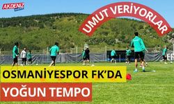 OSMANİYESPOR F.K. ERCİYES KAMPINI SÜRDÜRÜYOR