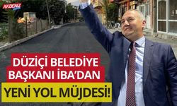 DÜZİÇİ BELEDİYE BAŞKANI İBA'DAN YENİ YOL MÜJDESİ